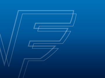 Ein blauer Farbverlauf mit dem Volksbank-Logo