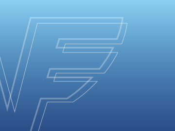 Ein blauer Farbverlauf mit dem Volksbank-Logo